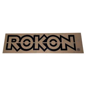 Decal, ROKON, Black