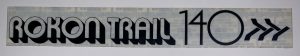 Decal, Trail-140