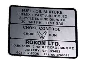 Decal, Fuel