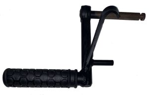 Left Side Foot Peg Assembly, 2 Stroke