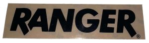Decal, Ranger, Black