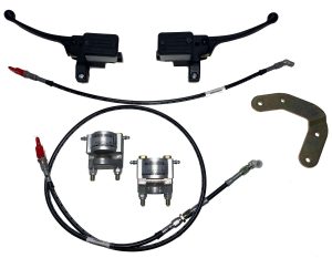 Hydraulic Brake Retrofit Kit, Front+Rear