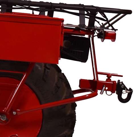 Receiver Tow Bar with Pintle Hitch Insert