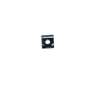 Roller arm pin locking tab